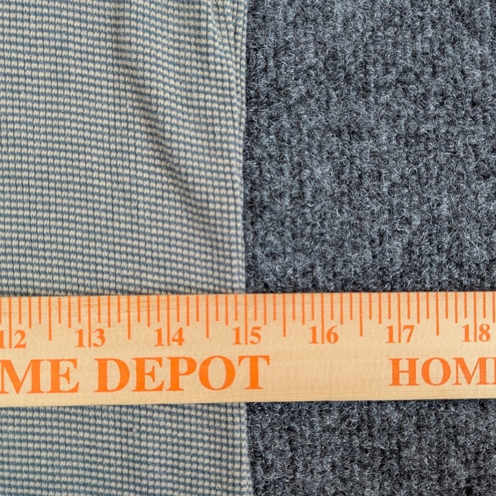 Vintage Levis Authentic Jeanswear Thermal Shirt Mens Large Grey Stripe USA Made - Picture 9 of 12